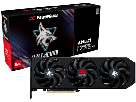 PowerColor Radeon RX 9060 XT Hellhound 16GB OC GDDR6 (RX9060XT16GLOC)