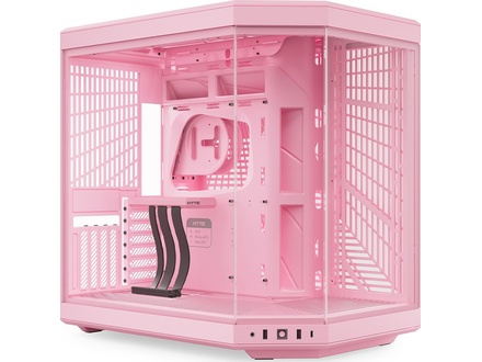 Hyte Y70 Midi-Tower, Tempered Glass- Strawberry Milk (CSY70SM)