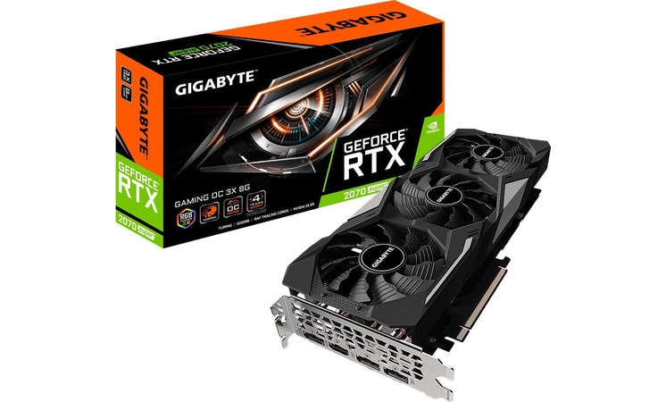 Gigabyte GeForce RTX 2070 Super Gaming OC 3X 8GB