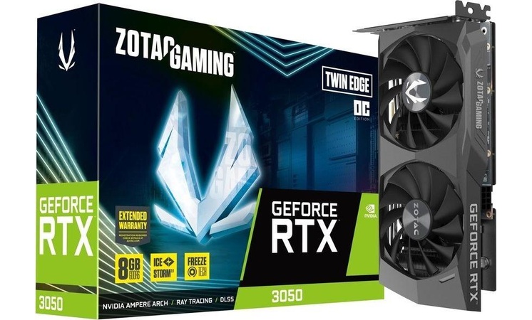 Zotac GeForce RTX 3050 Twin Edge OC 8GB