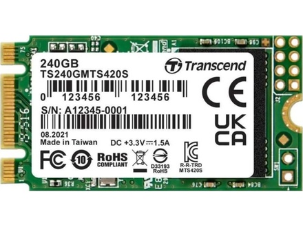 Transcend Ssd Mts420 240Gb M.2 (Ts240Gmts420S)