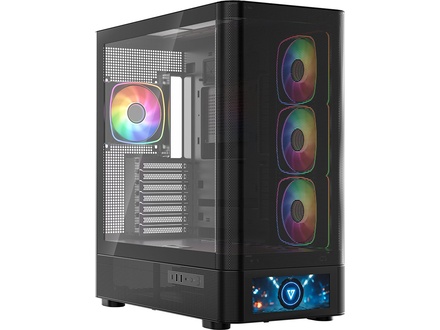 Modecom Gamingowa obudowa komputerowa VOLCANO AQ500 ARGB MIDI czarna