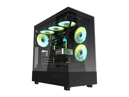 Darkflash DPX90 Miditower Czarny (DPX90BLACK)