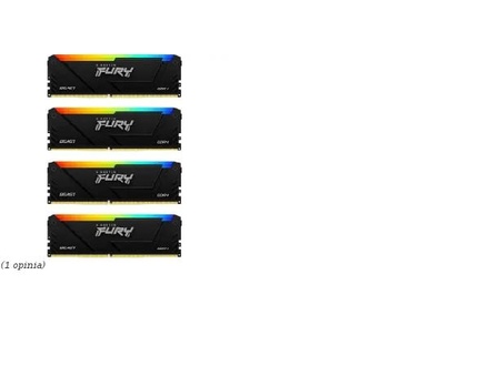 Kingston Beast RGB, DDR4, 32 GB, 3600MHz, CL17 (KF436C17BB2AK432)
