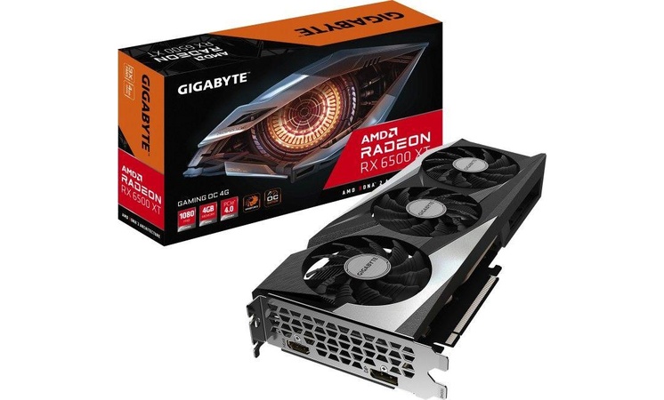 Gigabyte Radeon Rx 6500 Xt Gaming Oc 4Gb