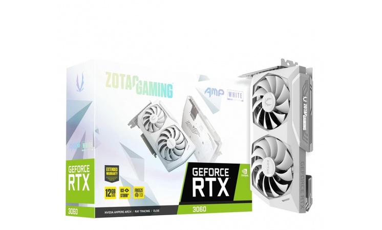 Zotac Geforce Rtx 3060 Amp White Edition 12Gb