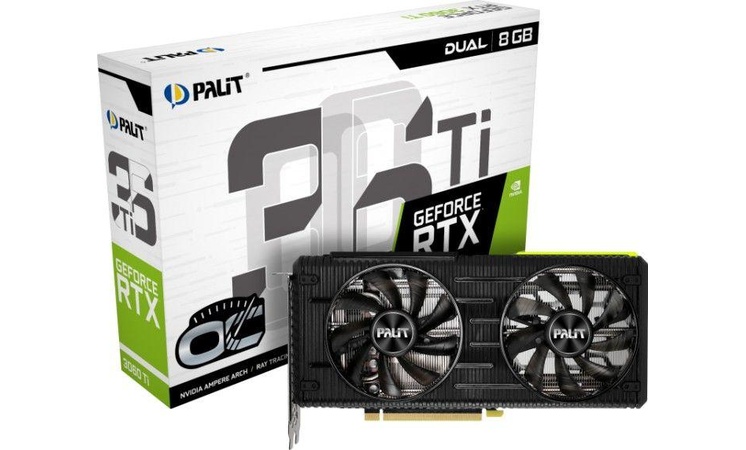 Palit GeForce RTX 3060 Ti Dual 8GB