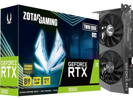 Zotac GeForce RTX 3050 Twin Edge OC 8GB