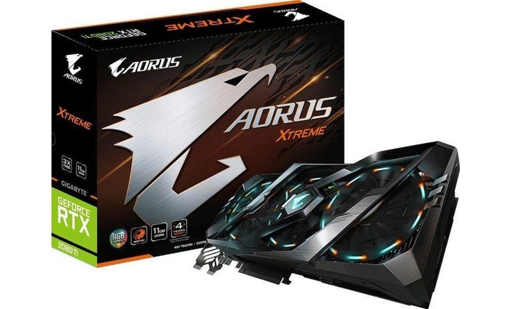 Gigabyte AORUS GeForce RTX 2080 Ti XTREME 11GB