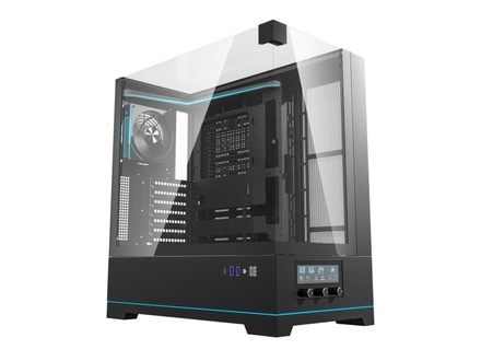 Darkflash DY450 PRO + wentylator czarna (DY450PROBLACK)