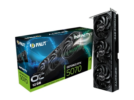 Palit VGA RTX5070 12GB Infinity 3 OC (NE75070S19K9