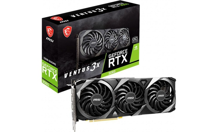 MSI GeForce RTX 3060 VENTUS 3X OC 12GB