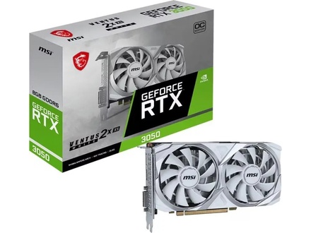 MSI Msi GeForce RTX 3050 VENTUS 2X XS WHITE OC 8GB GDD