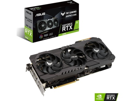 Asus TUF GeForce RTX 3090 Gaming OC 24GB GDDR6X (TUF-RTX3090-O24G-GAMING)