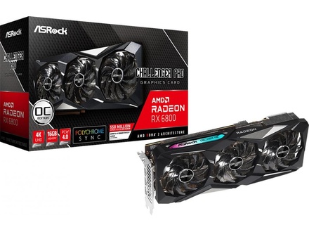 ASrock Radeon RX 6800 Challenger Pro OC 16GB