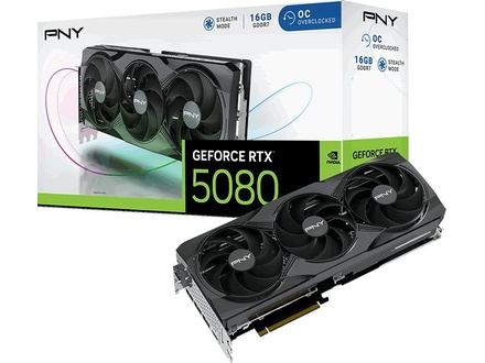 PNY Karta graficzna  GeForce RTX 5080 Triple Fan 16