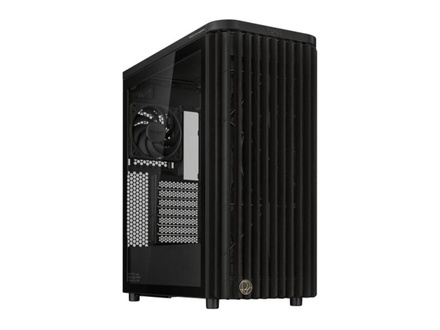 Asus case PROART PA401 WOOD TG, Mid Tower Czarny (90DC00M0B39000)