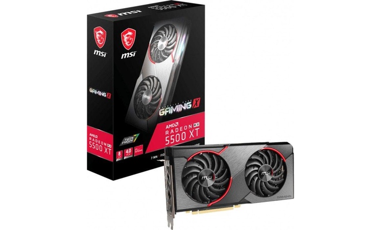 MSI Radeon RX 5500 XT GAMING X 8GB