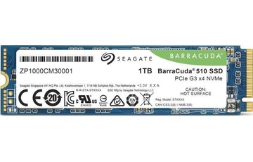 Seagate 1TB M.2 PCIe NVMe BarraCuda 510