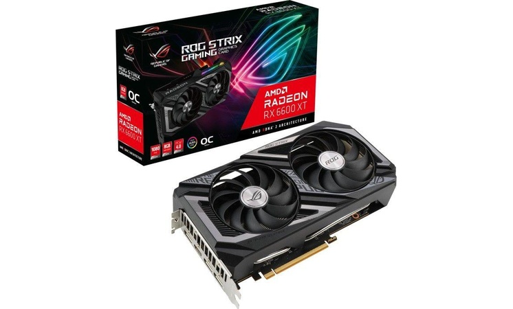 Asus RX 6600XT 8GB/128 DDR6 ROG STRIX OC