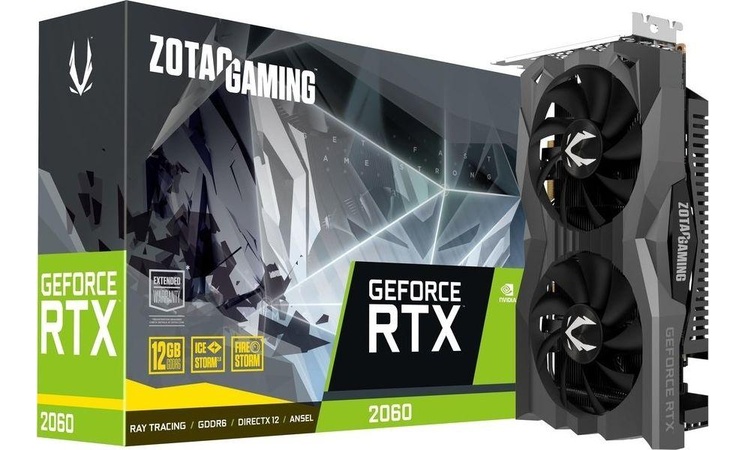 Zotac Geforce Rtx 2060 Twin Fan 12Gb