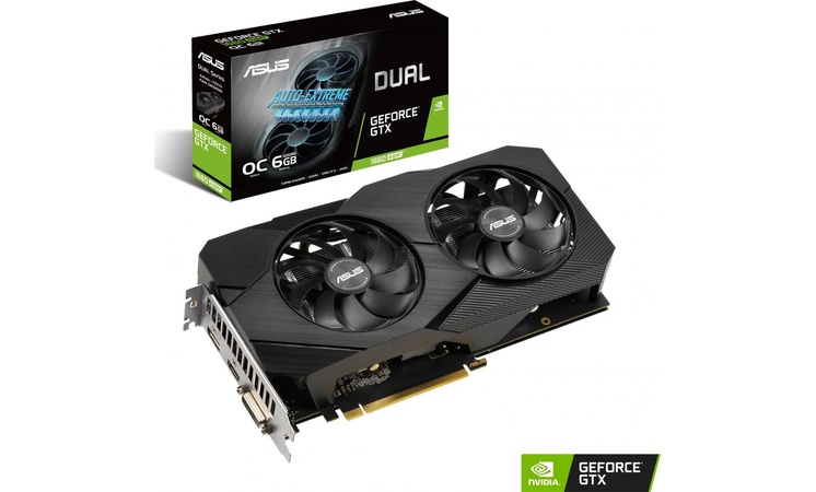 Asus GeForce GTX 1660 SUPER DUAL 6GB OC EVO