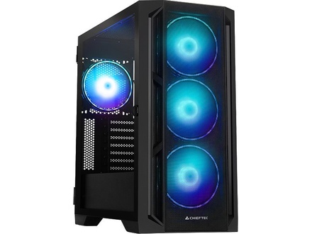Chieftec Lumo ARGB GA-01B-L-OP Czarny (GA01BLOP)