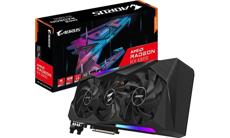 Gigabyte Radeon Rx 6800 Aorus Master 16Gb