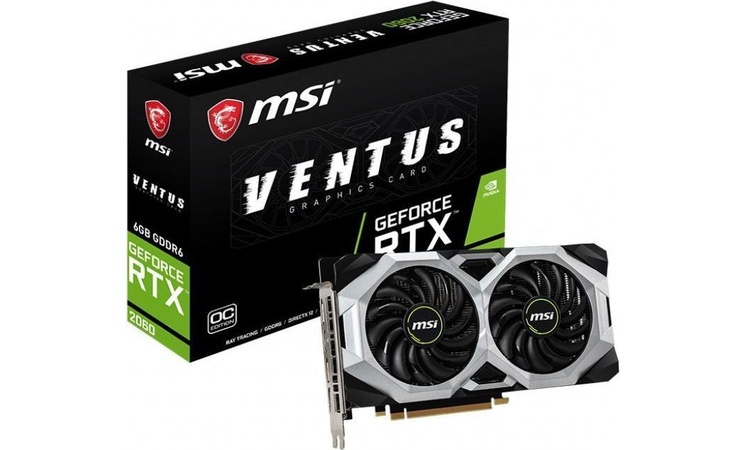 MSI GeForce RTX 2060 VENTUS GP OC 6GB