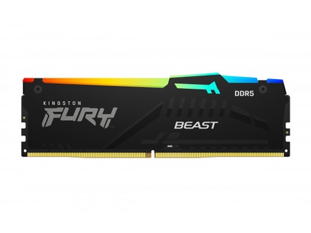 Kingston Fury Beast RGB 32GB (2x16GB) DDR5 5600MHz CL40 DIMM (KF556C40BBAK232)