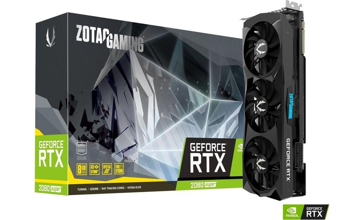 Zotac GeForce RTX 2080 SUPER Triple Fan 8GB GDDR6