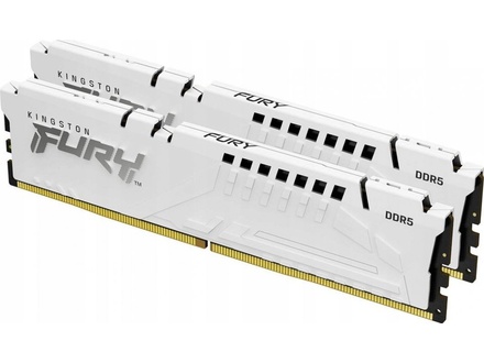 Kingston Fury Beast DDR5 64Gb (2 X 32Gb) 6000 CL30 Expo Biały (KF560C30BWEK264)