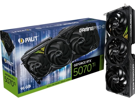 Palit RTX 5070 Ti GAMING PRO-S 16GB GDDR7 256bit