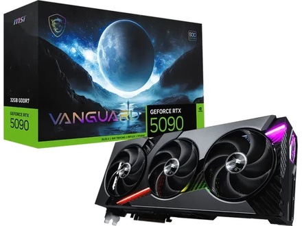 MSI Msi GeForce RTX 5090 Vanguard SOC 32GB GDDR7 DLSS4