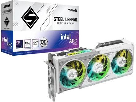 ASrock Intel ARC B580 Steel Legend OC 12GB  PCI-E