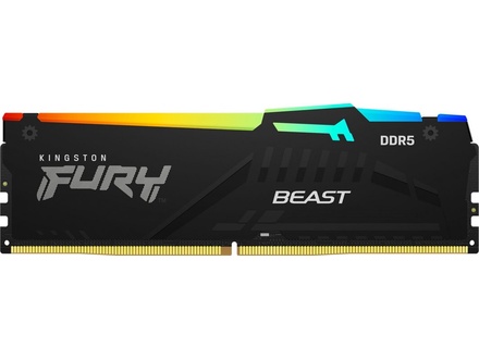 Kingston DDR5 Fury Beast Black RGB 16GB 5600MHz CL36 (KF556C36BBEA16)