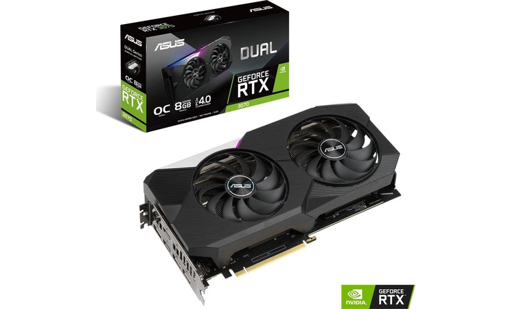 Asus Dual Rtx 3070 Oc 8Gb