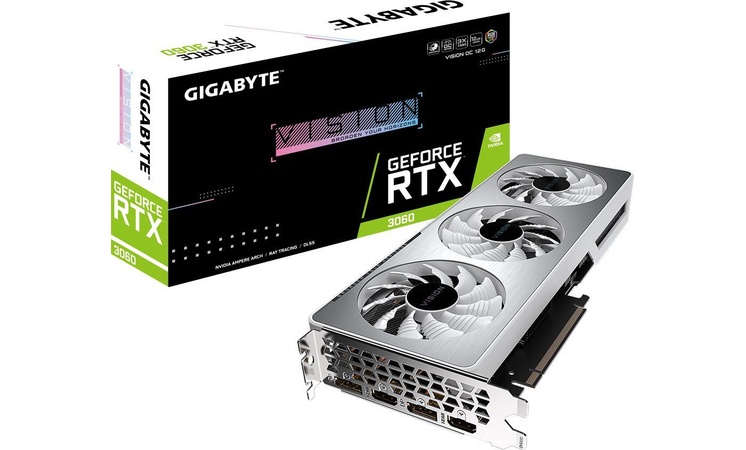 Gigabyte Geforce Rtx 3060 Vision Oc 12Gb