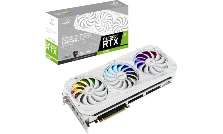 Asus GeForce RTX 3090 STRIX WHITE 24GB OC