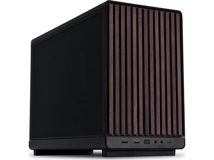 Lian-Li Lian Li Dan Cases A3-Matx Wood Edition Minitower Czarny (A3- MATX-WD BLACK)