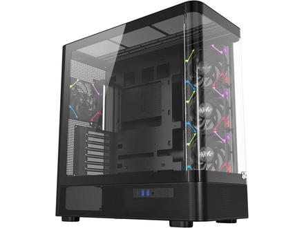 Xyz PC Gear Quantum ARGB czarna (XCSQUANTUMB)