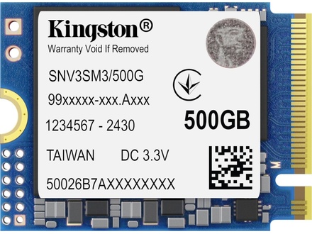 Kingston 500GBT NV3 M.2 NVMe PCI-e 4.0 (SNV3SM3500G)
