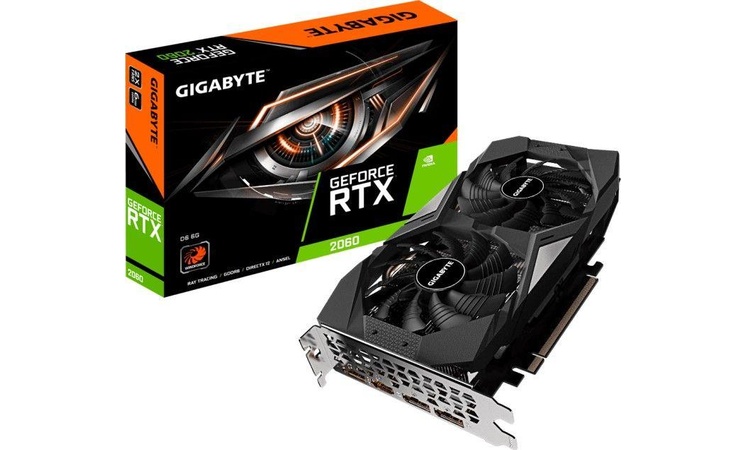 Gigabyte GeForce RTX 2060 D6 6GB