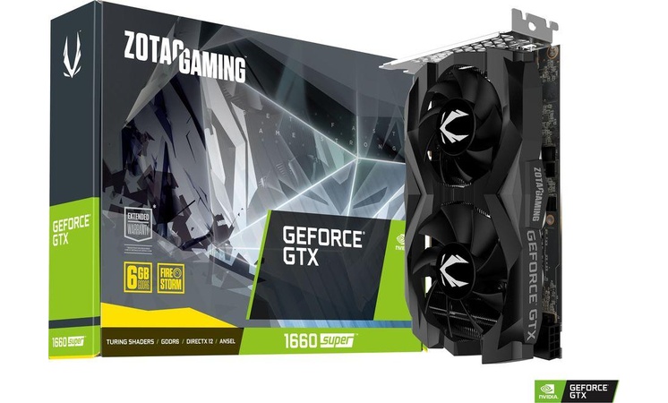 Zotac GeForce GTX 1660 SUPER Twin Fan 6GB GDDR6