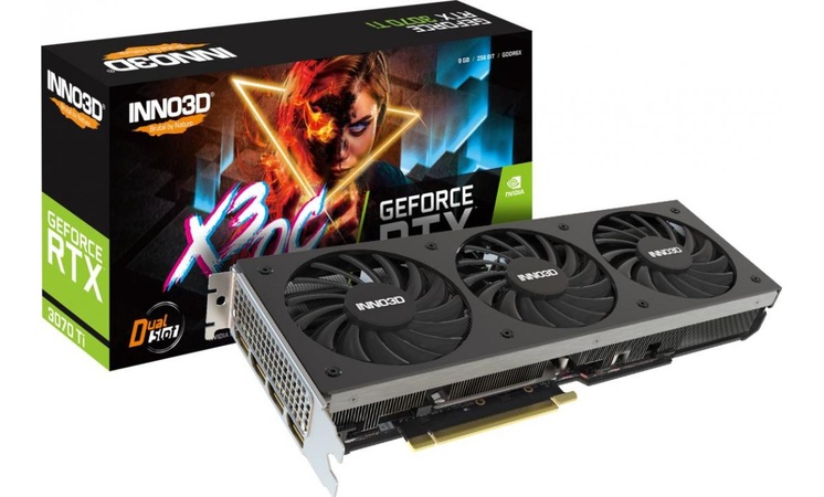 Inno3D Geforce Rtx 3070 Ti X3 Oc Dual Slot