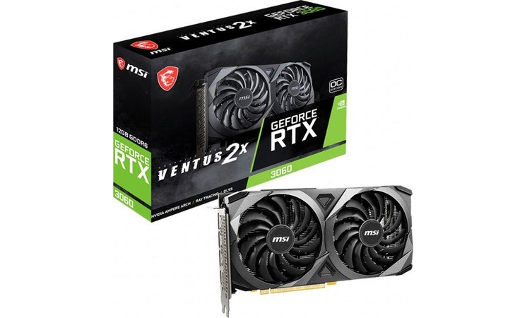 MSI GeForce RTX 3060 Ventus 2X OC 12Gb