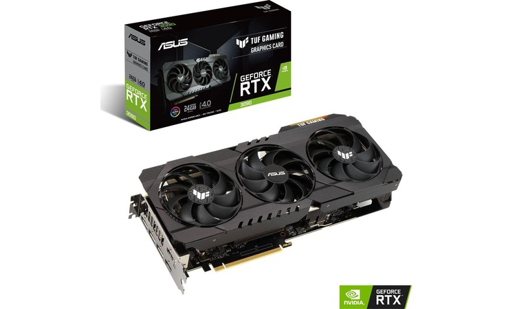 Asus TUF GeForce RTX 3090 Gaming OC 24GB GDDR6X (TUF-RTX3090-O24G-GAMING)