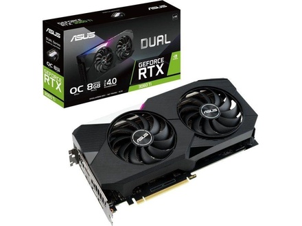 Asus GeForce RTX 3060Ti DUAL OC V2 LHR 8GB