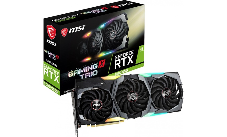 MSI GeForce RTX 2080 SUPER GAMING X TRIO 8GB