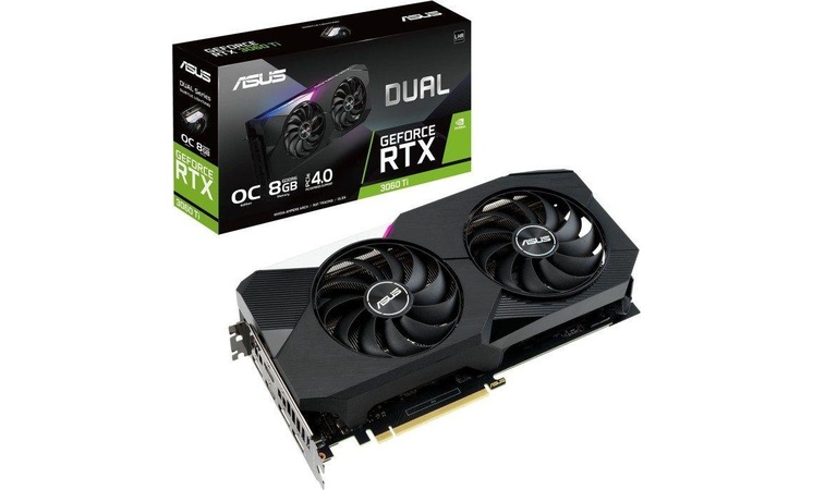 Asus GeForce RTX 3060Ti DUAL OC V2 LHR 8GB